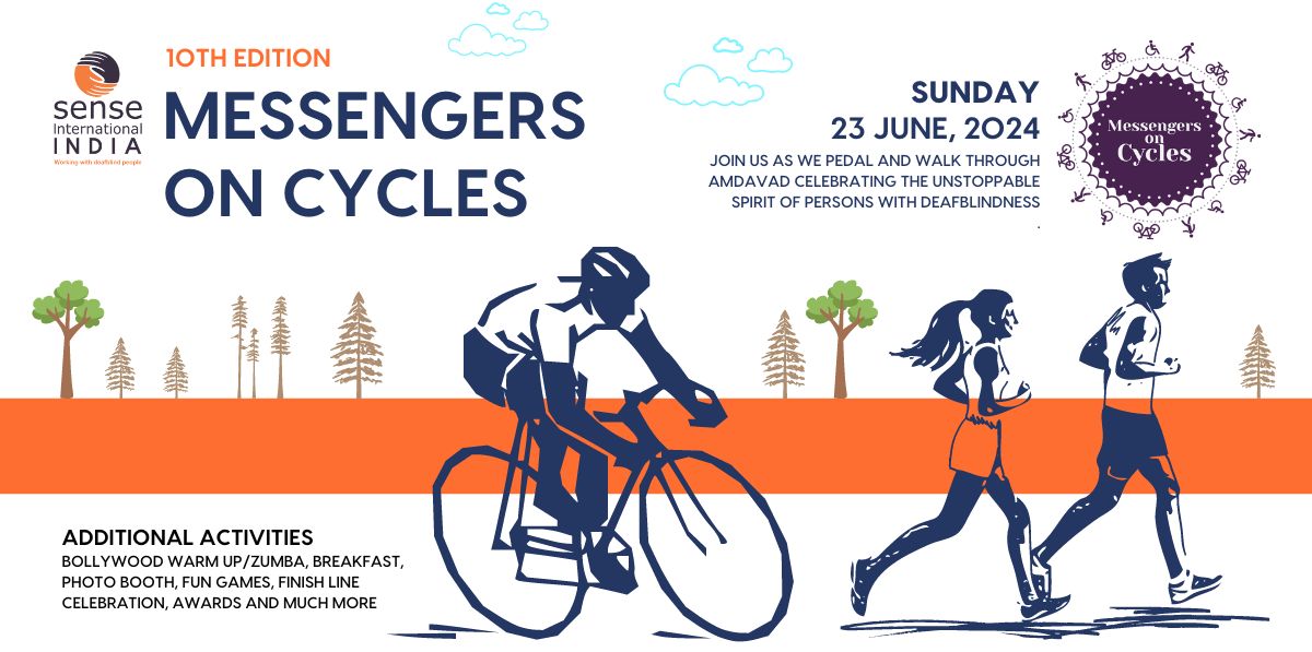 Sense India is organising Messengers on Cycles which includes Walkathon