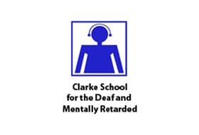 Logo of Clarks School for the Deaf and Mentally Retarded